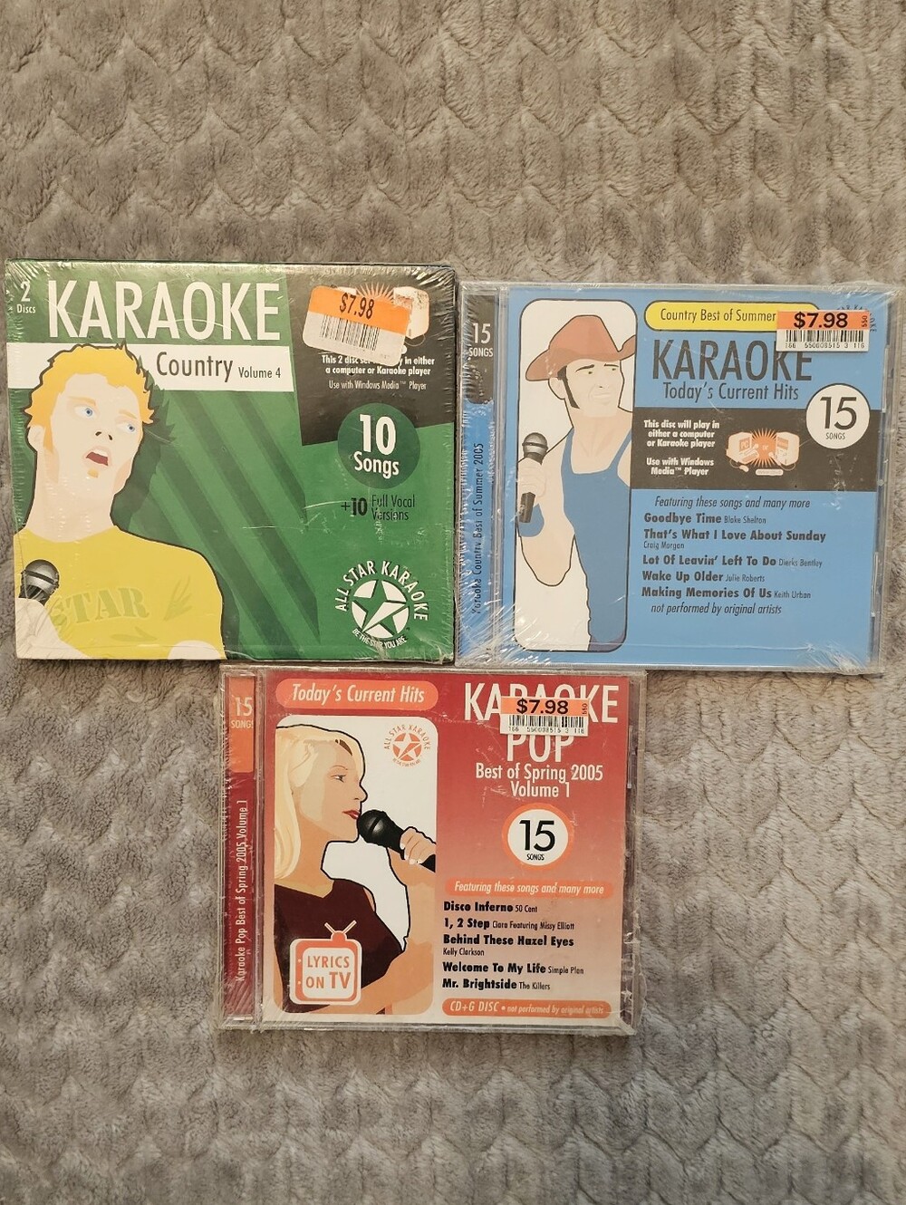 SEALED 3 Karaoke CDS